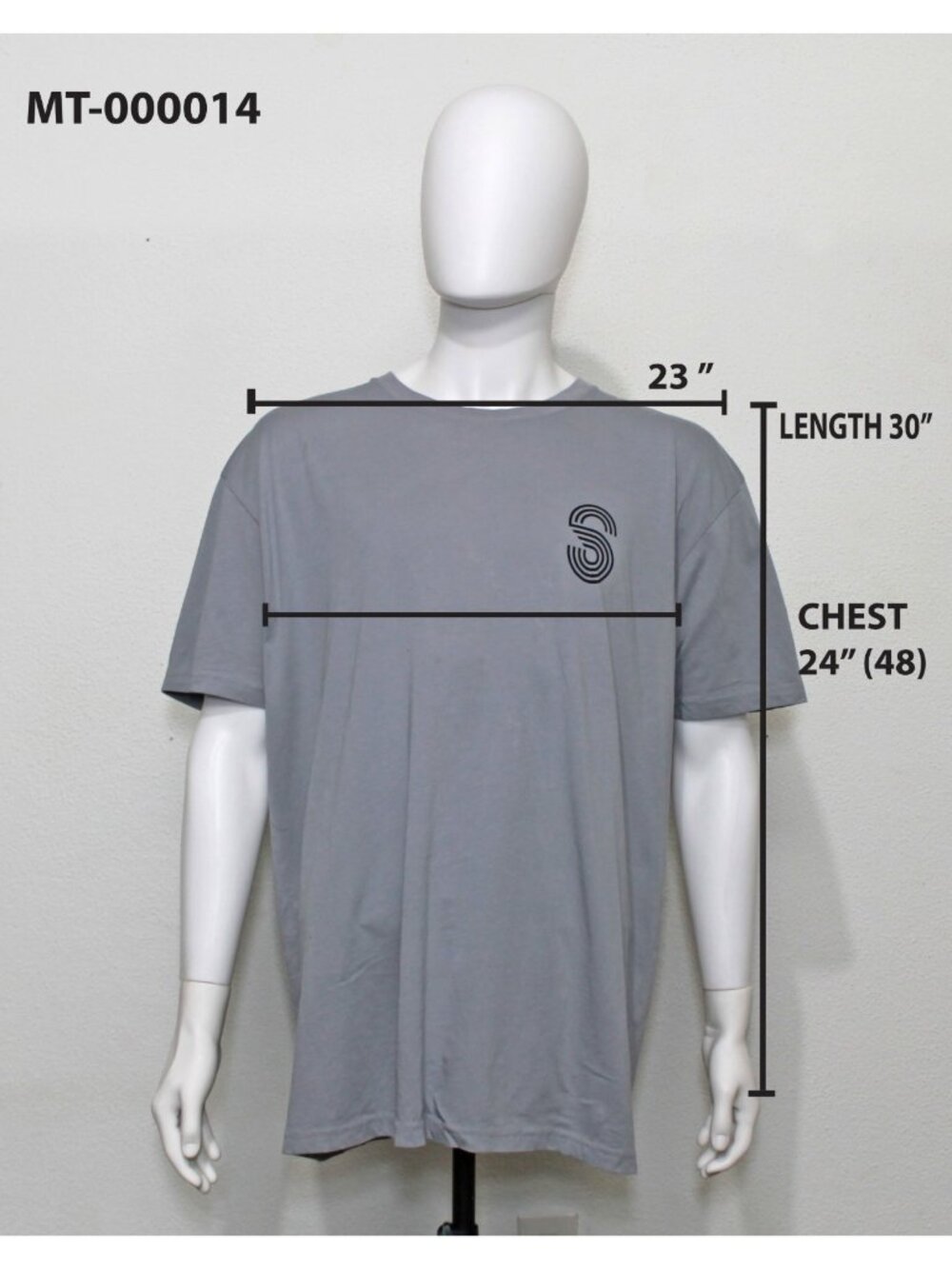 T-Shirt Sunshine State Cotton Color Grey Short Slave Size 2X - Picture 10 of 10